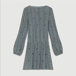 Maje pleated dress size 2 (medium)